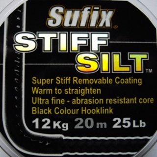 SUFIX STIFF SILT 25 LB schwarz