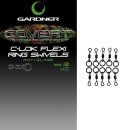 Gardner Covert C-Lok Flexi Ring Swivel Size 12, Wirbel Gr&ouml;&szlig;e 12