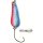 Paladin Trout Spoon Bullet Forellen Blinker L&ouml;ffel, 3,5 g Farbe pink-blau-glitter, silber