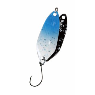 Paladin Trout Spoon Flash Sonderedition Forellen Blinker L&ouml;ffel, 2,1 g Farbe blau-wei&szlig;/schwarz