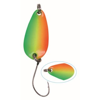 Paladin Trout Spoon Tiny Forellen Blinker Löffel, 1,8 g Farbe rainbow, rainbow