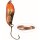 Paladin Trout Spoon Big Trout Forellen Blinker Löffel, 4,3 g Farbe fluoorange-kupfer, kupfer