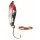Paladin Trout Spoon Big Trout Forellen Blinker Löffel, 4,3 g Farbe rot-silber, kupfer