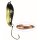 Paladin Trout Spoon Big Trout Forellen Blinker Löffel, 4,3 g Farbe schwarz-gold, kupfer