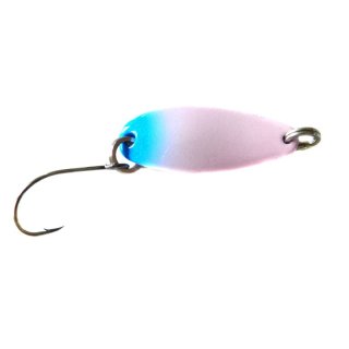 Paladin Trout Spoon Slim Forellen Blinker Löffel, 2,7 g Farbe blau-rosa, silber