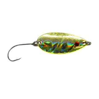 Paladin Trout Spoon Wave Forellen Blinker Löffel, 4,5 g Farbe gold-gelb, kupfer